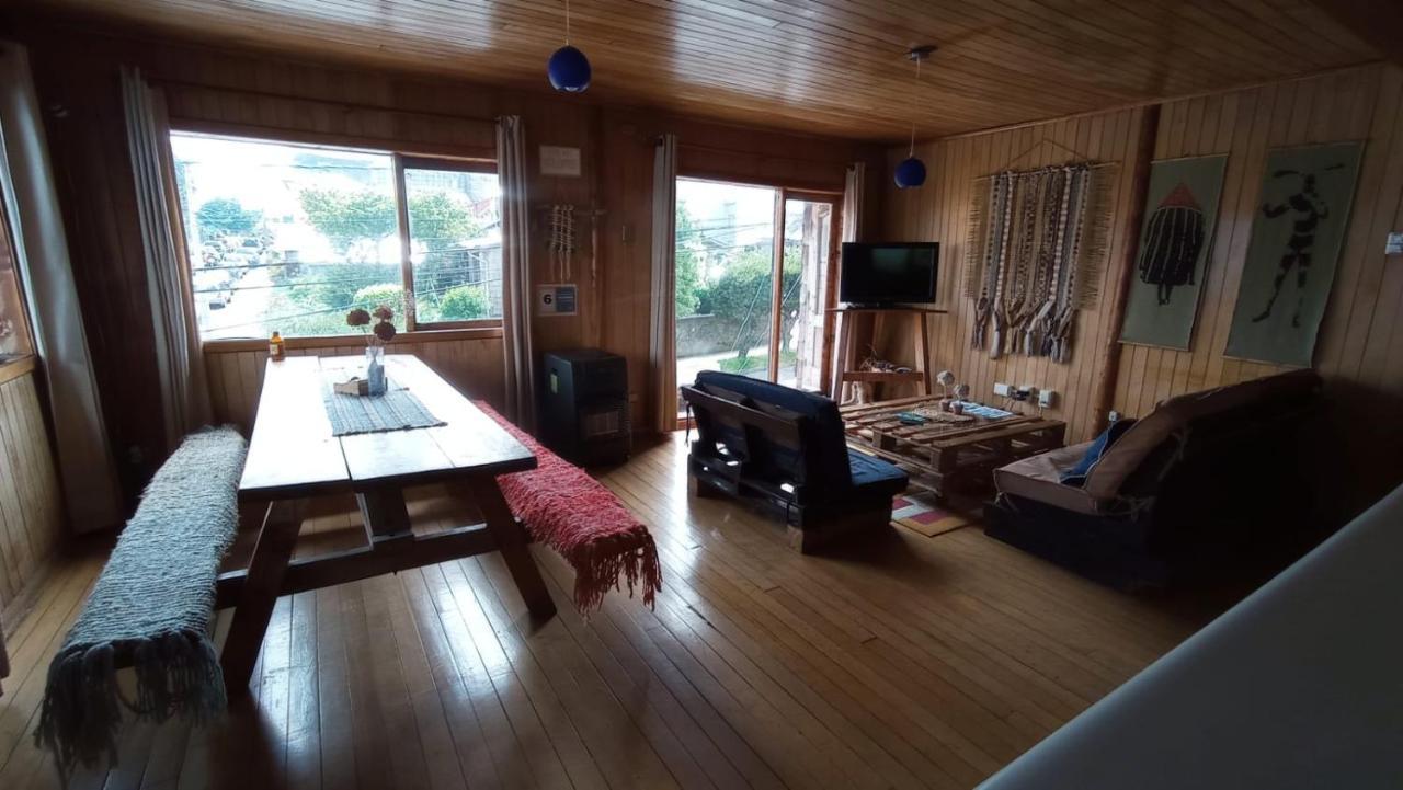Hostal Casa Damasco Ancud Ngoại thất bức ảnh
